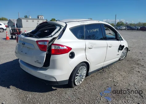 2013 Ford C-Max Hybrid Se из США, поврежденный, VIN 1FADP5AUXDL528277